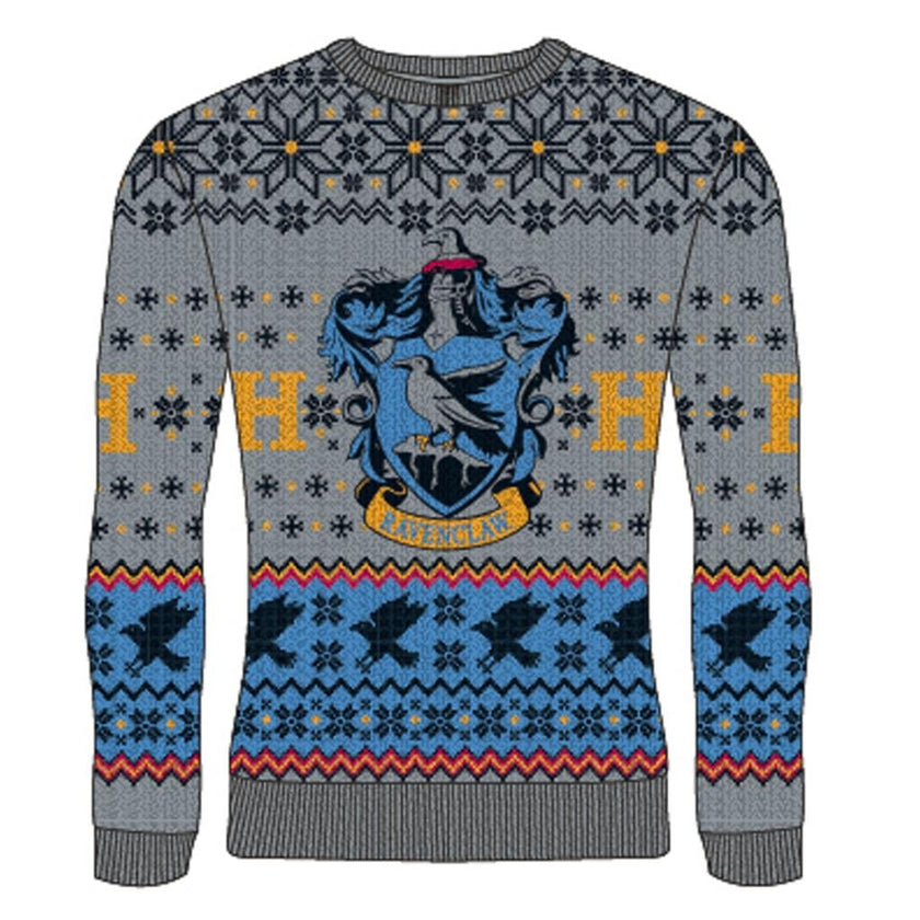 HARRY POTTER - Ravenclaw Crest - Pull de Noël (S)
