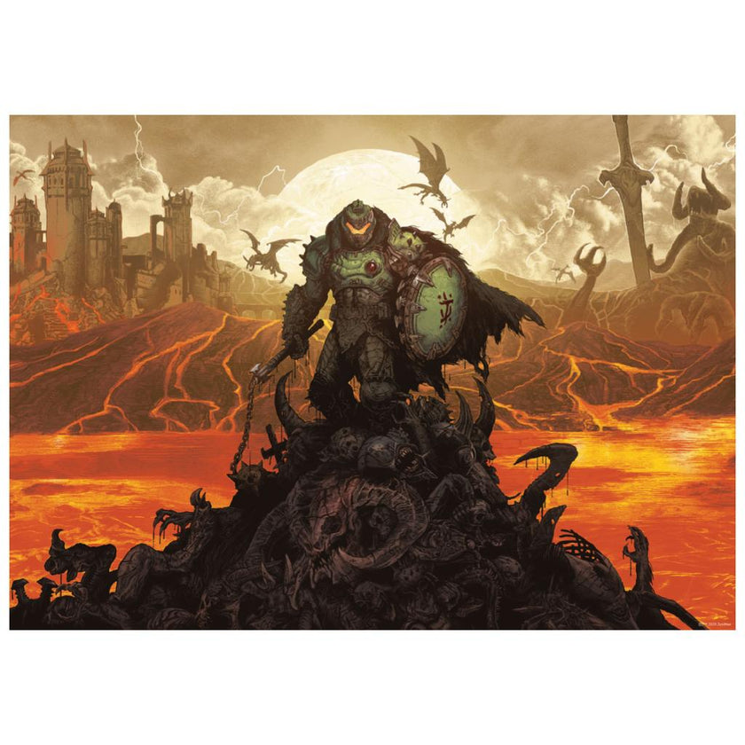 DOOM THE DARK AGES - 90 Years - Art Print - Edition Limitée