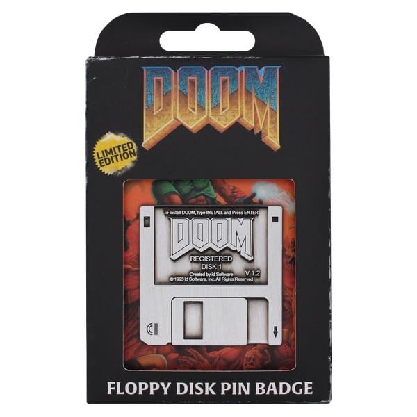DOOM - Floppy Disk - Pin's Edition Limitée