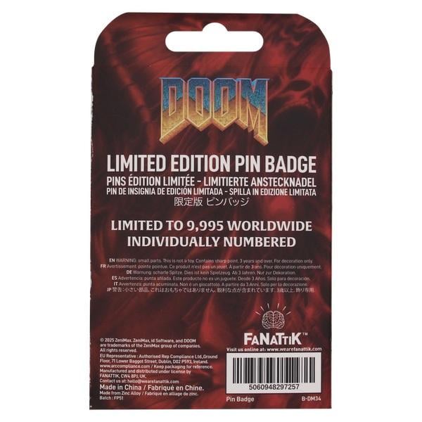 DOOM - Floppy Disk - Pin's Edition Limitée