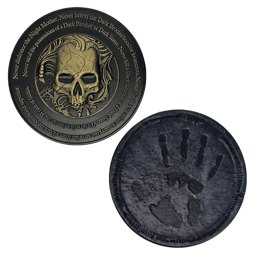 THE ELDER SCROLLS OBLIVION - Conférie Noire -Médaillon Edition Limitée