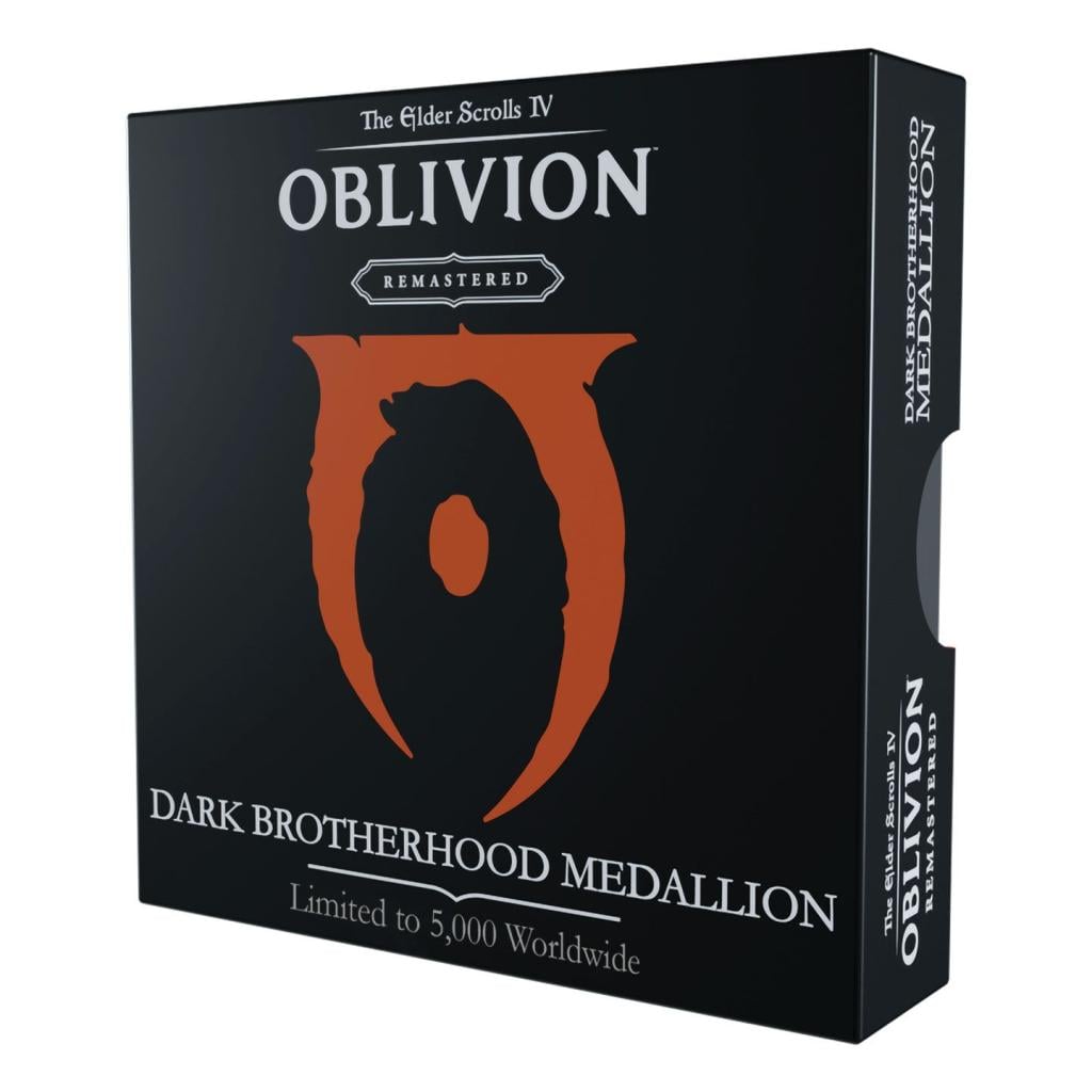 THE ELDER SCROLLS OBLIVION - Conférie Noire -Médaillon Edition Limitée