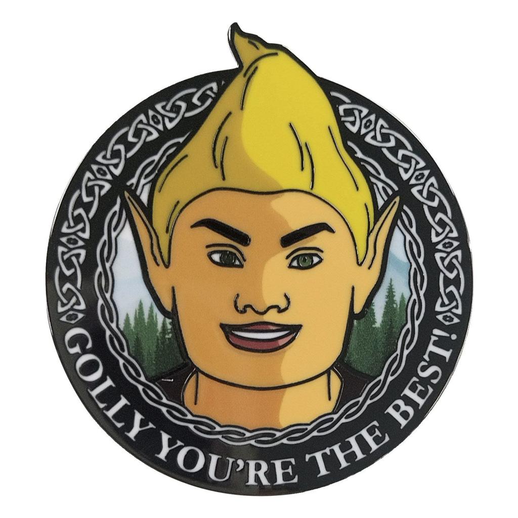 THE ELDER SCROLLS OBLIVION - Adoring Fan - Pin Badge Edition Limitée