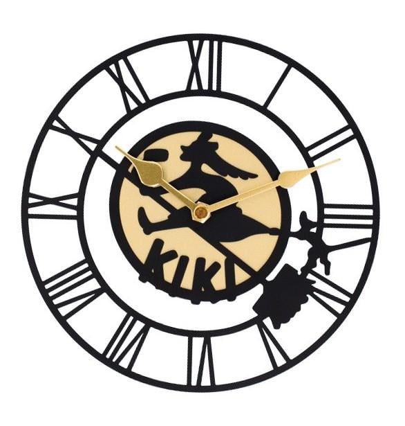KIKI LA PETITE SORCIERE - Panneau de Kiki - Horloge 20x20x2.5cm