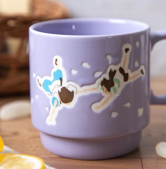 LE VOYAGE DE CHIHIRO - Chihiro & Haku - Mug couleur gauffré