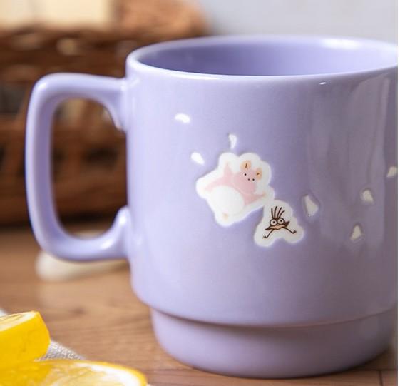LE VOYAGE DE CHIHIRO - Chihiro & Haku - Mug couleur gauffré