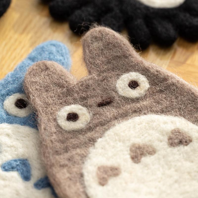 MON VOISIN TOTORO - Totoro - Sous-Verre Fait main 13x12x0.8cm