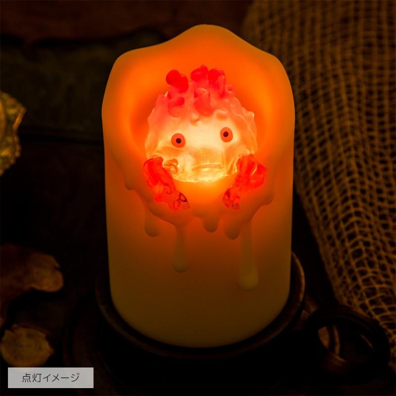 LE CHATEAU AMBULANT - Calcifer Bougie - Statuette 12.5cm