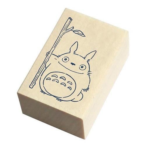 MON VOISIN TOTORO - Totoro - Tampon en bois 2.x3x4.5cm