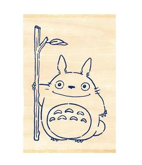 MON VOISIN TOTORO - Totoro - Tampon en bois 2.x3x4.5cm