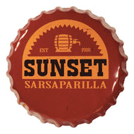 FALLOUT - Sunset Sarsaparilla Bottle Cap - Tin Sign