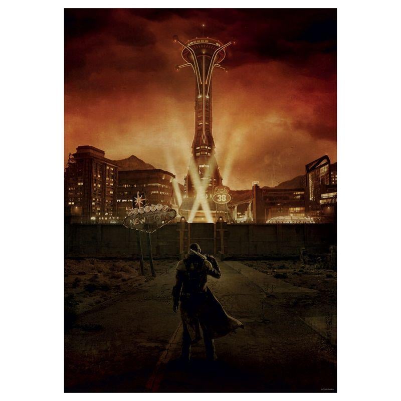 FALLOUT NEW VEGAS - Art Print - Edition Limitée
