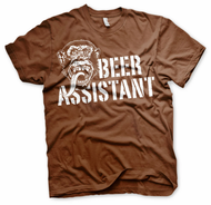 GAS MONKEY - T-Shirt Beer Assistant - Brown (12 Years)