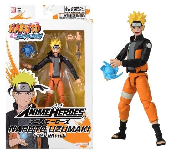 NARUTO - Naruto "Final Battle" - Figurine Anime Heroes 17cm