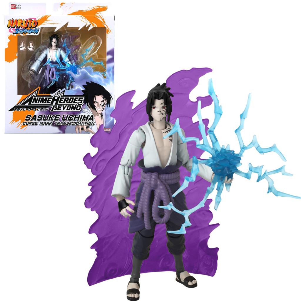 NARUTO - Sasuke avec effet transf. - Figurine Anime Heroes Beyond 17cm