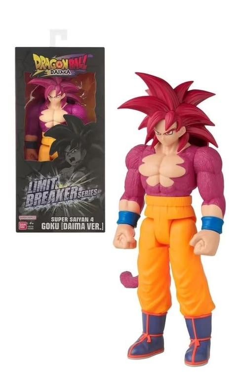 DRAGON BALL DAIMA - SS4 Goku - Figurine géante Limit Breaker 30cm