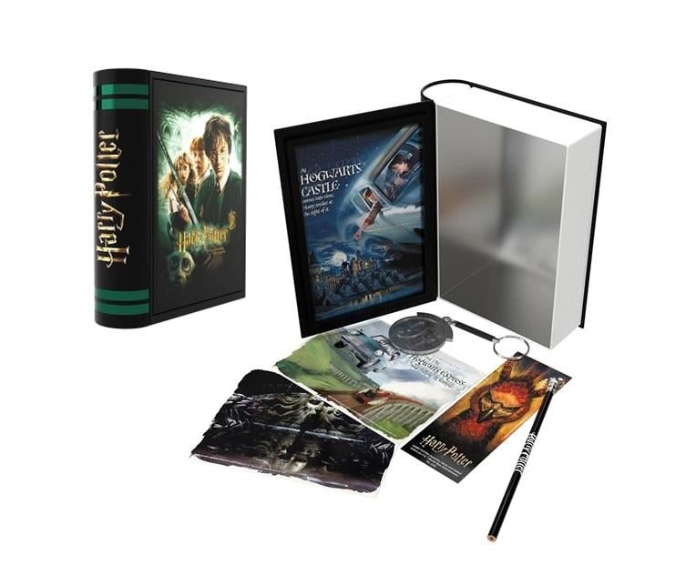 HARRY POTTER - Box Livre en Métal - Vol.2 - Set de Papeterie 7 pc.