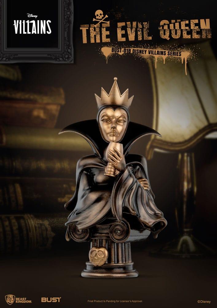 DISNEY - Reine-Sorcière - Buste Villains Series PVC 16cm
