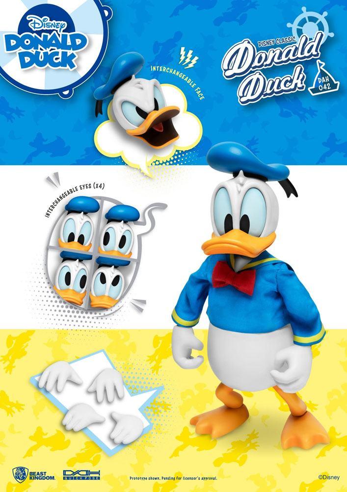 DISNEY CLASSICS - Donal Duck - Figurine Dynamic Action Heroes 1/9 16cm