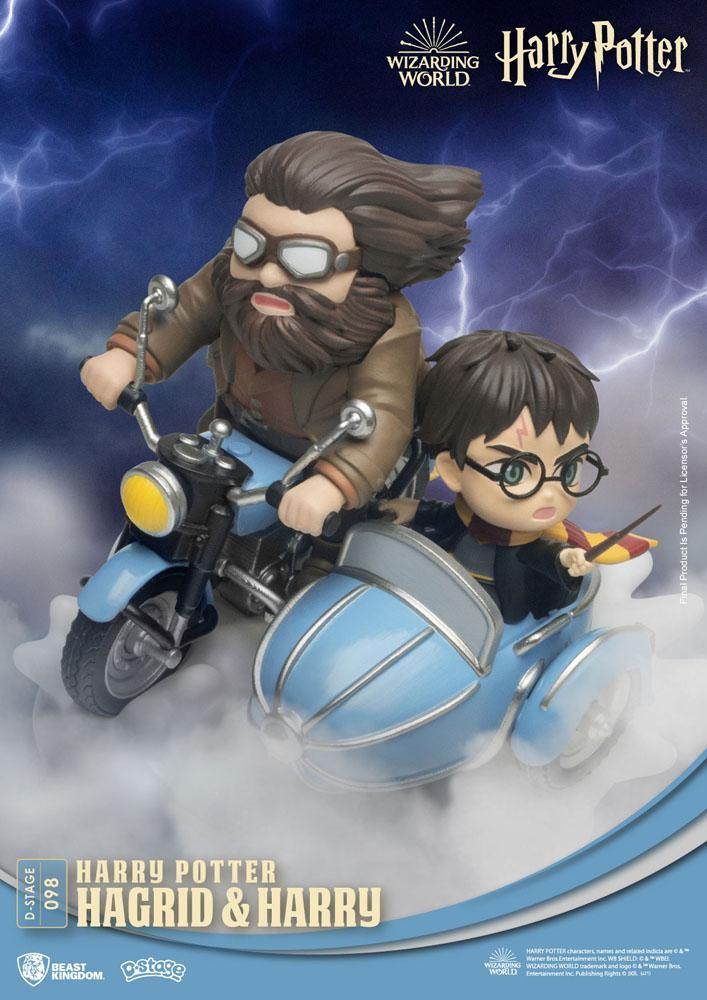 HARRY POTTER - Hagrid & Harry - Statuette D-Stage New Ver. 15cm