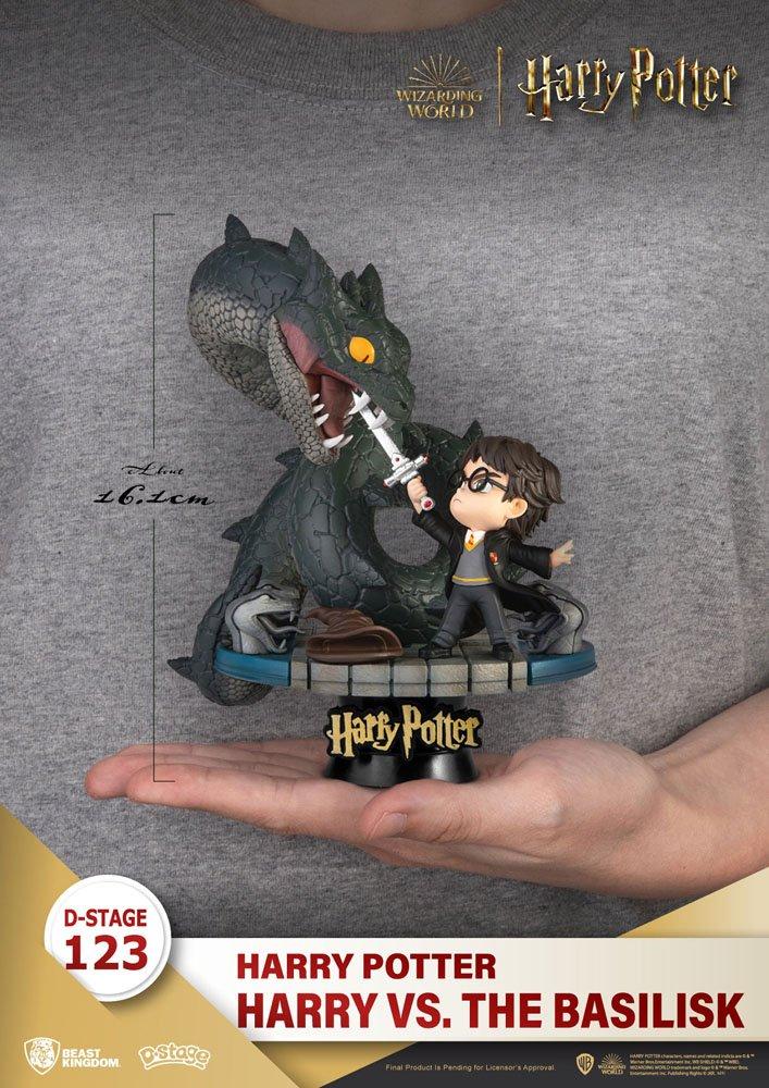 HARRY POTTER - VS the Basilisk - Statuette D-Stage Diorama PVC 16cm