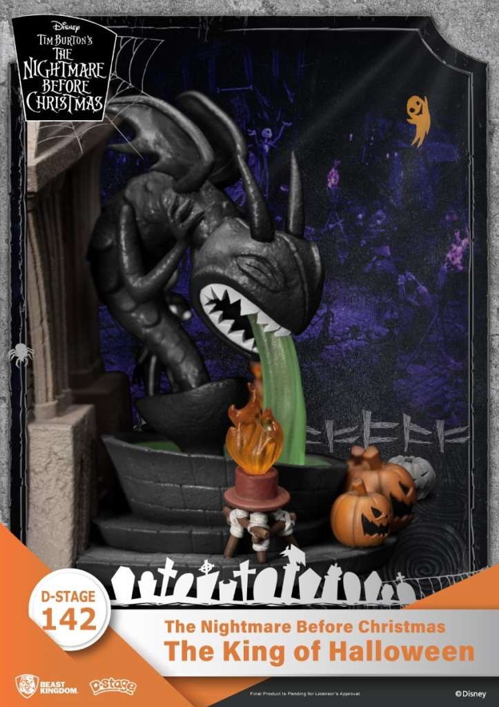 L'ETRANGE NOEL DE MONSIEUR JACK -Roi D'Halloween -Diorama D-Stage 15cm