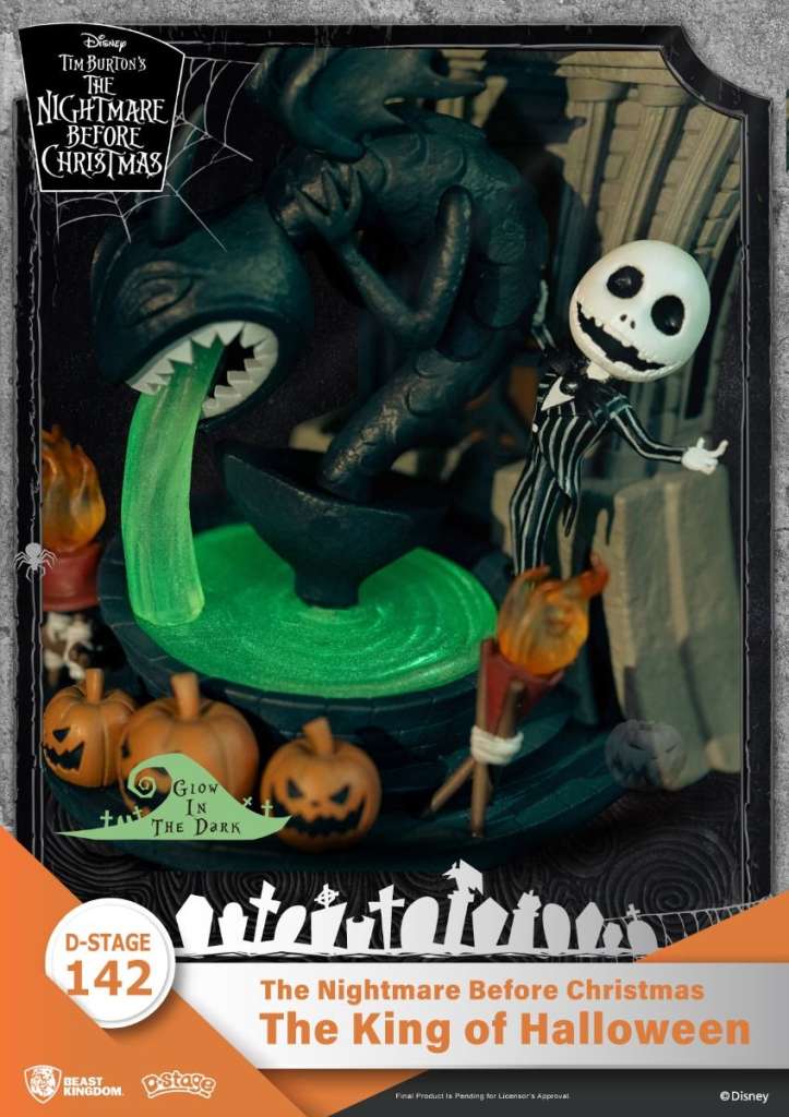 L'ETRANGE NOEL DE MONSIEUR JACK -Roi D'Halloween -Diorama D-Stage 15cm