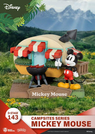 DISNEY - Mickey Mouse - Diorama D-Stage Campsite Series 10cm