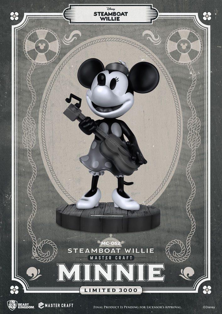 DISNEY - Steamboat Willie Minnie - Statuette Master Craft '40x25x25cm'