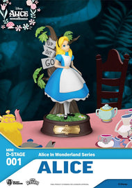 DISNEY - Alice - Statuette Mini Diorama 10cm