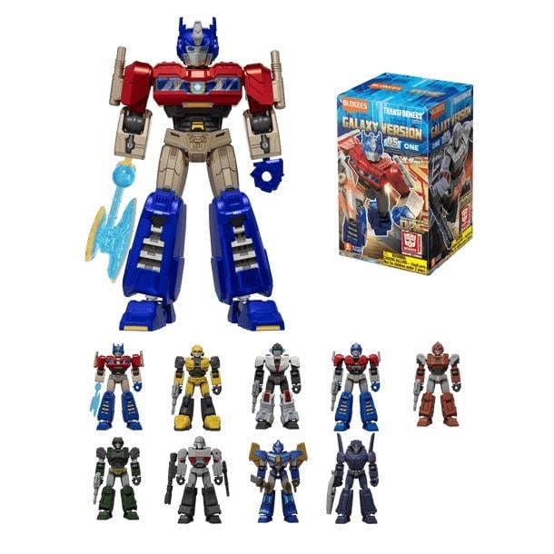 TRANSFORMERS - Galaxy Version 05 - Model Kit Blokees Display 9 pc