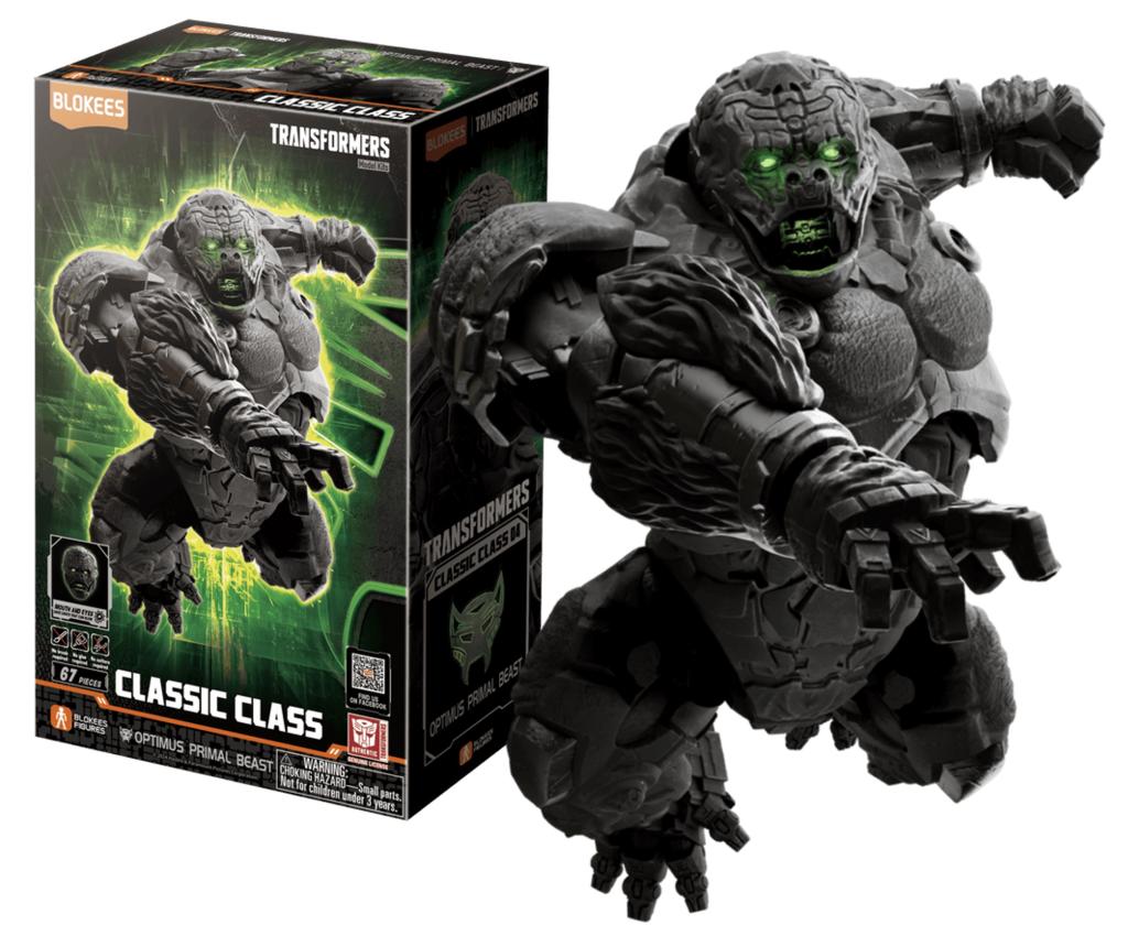 TRANSFORMERS - Optimus Primal Beast - Model Kit Classic Class Blokees
