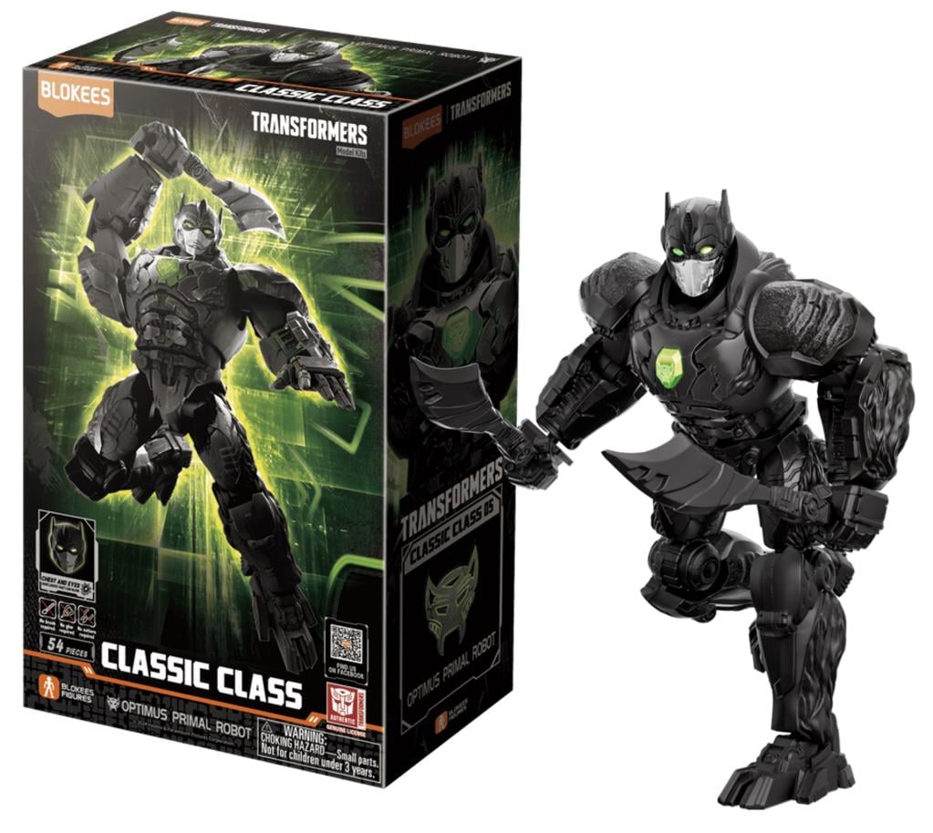 TRANSFORMERS - Optimus Primal Robot - Model Kit Classic Class Blokees