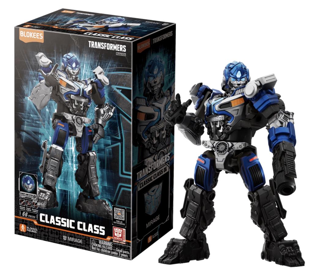 TRANSFORMERS - Mirage - Model Kit Classic Class Blokees