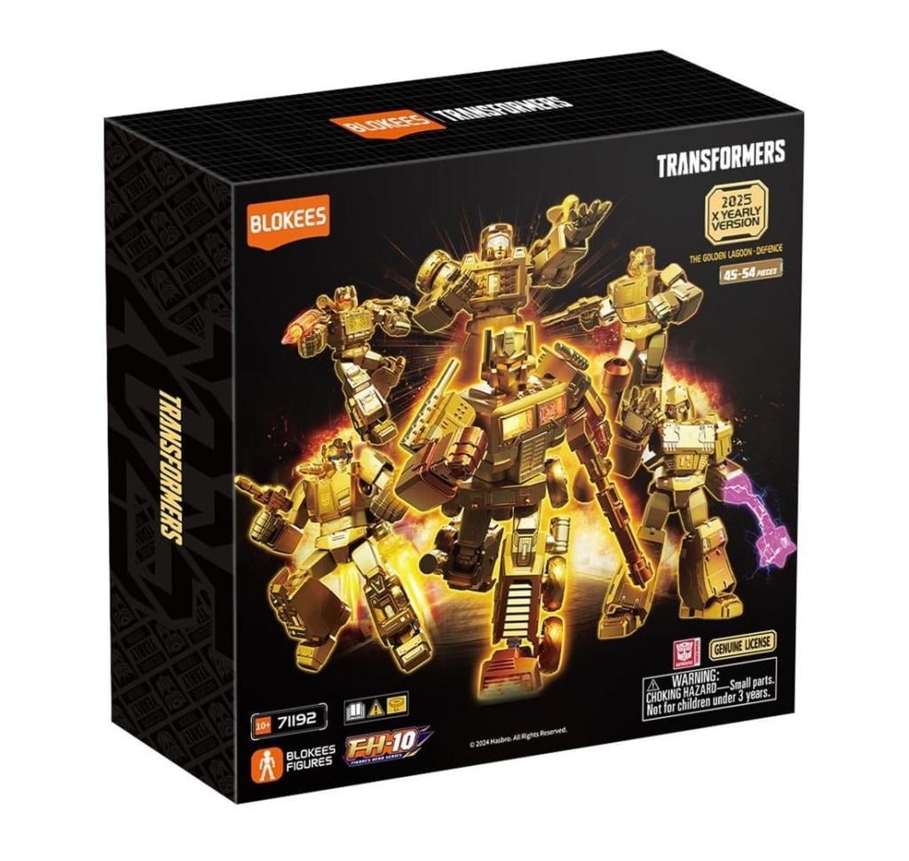 TRANSFORMERS - Golden Version - Model Kit Blokees Coffret 6 pc