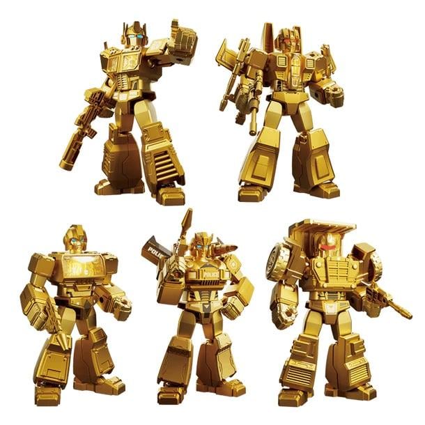 TRANSFORMERS - Golden Version - Model Kit Blokees Coffret 6 pc