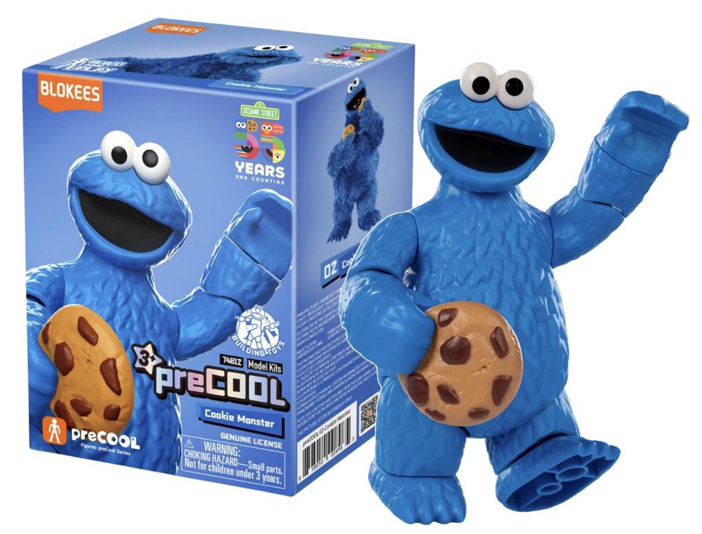 SESAME STREET- Cookie Monster - Model Kit Classic Class Blokees