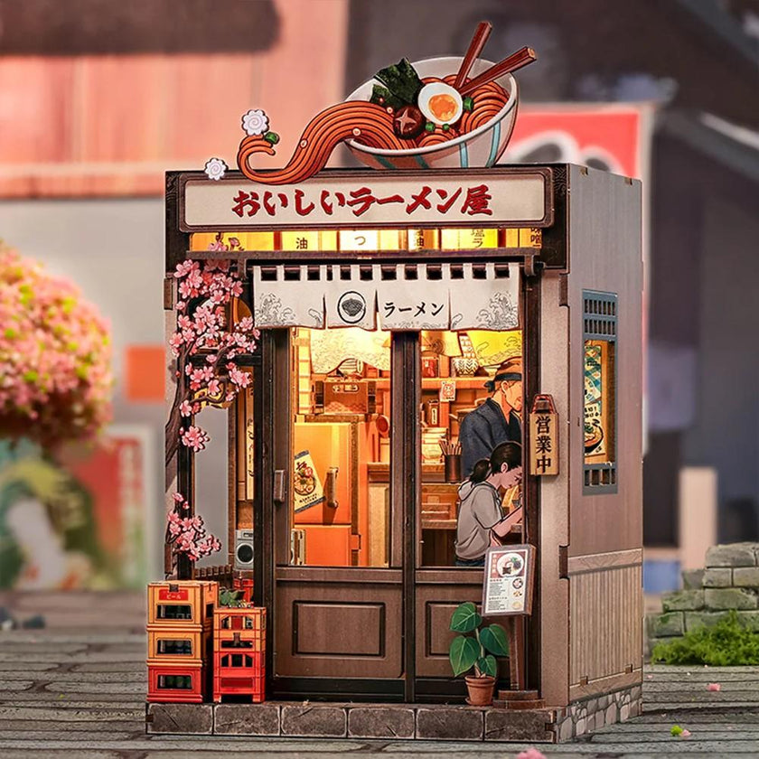 BOOK NOOK KIT - DIY - Oishii Kyoto - 175pc + Eclairage LED