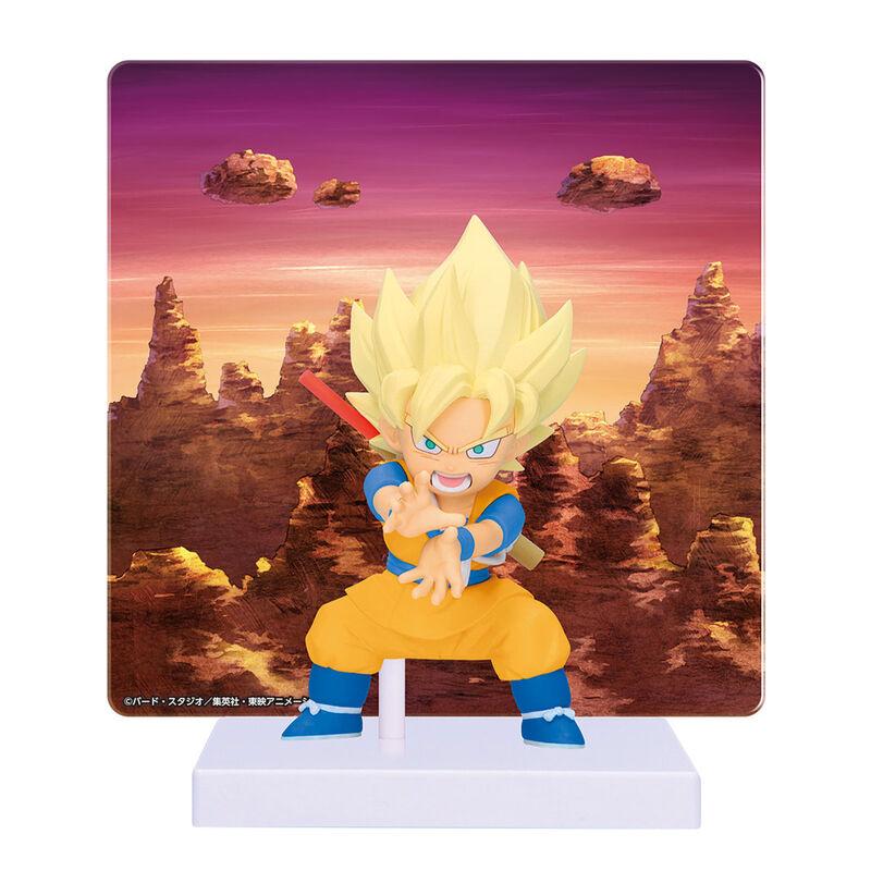 DRAGON BALL DAIMA - Goku - Figurine 7cm (Avec Panel 13cm)