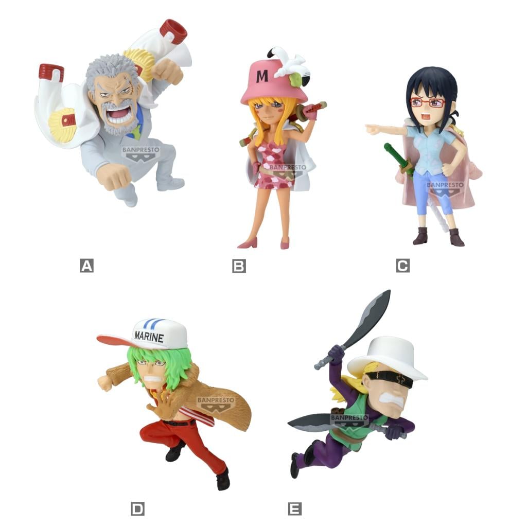 ONE PIECE - WCF Egg Head - Assortiments 12 Figurine 7cm
