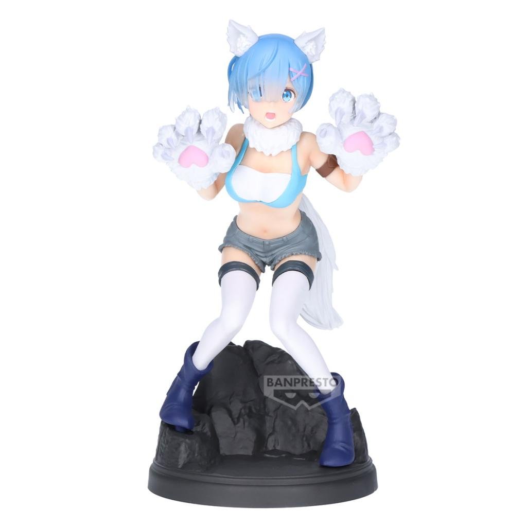 RE ZERO - Rem - Figurine Espresto 18cm