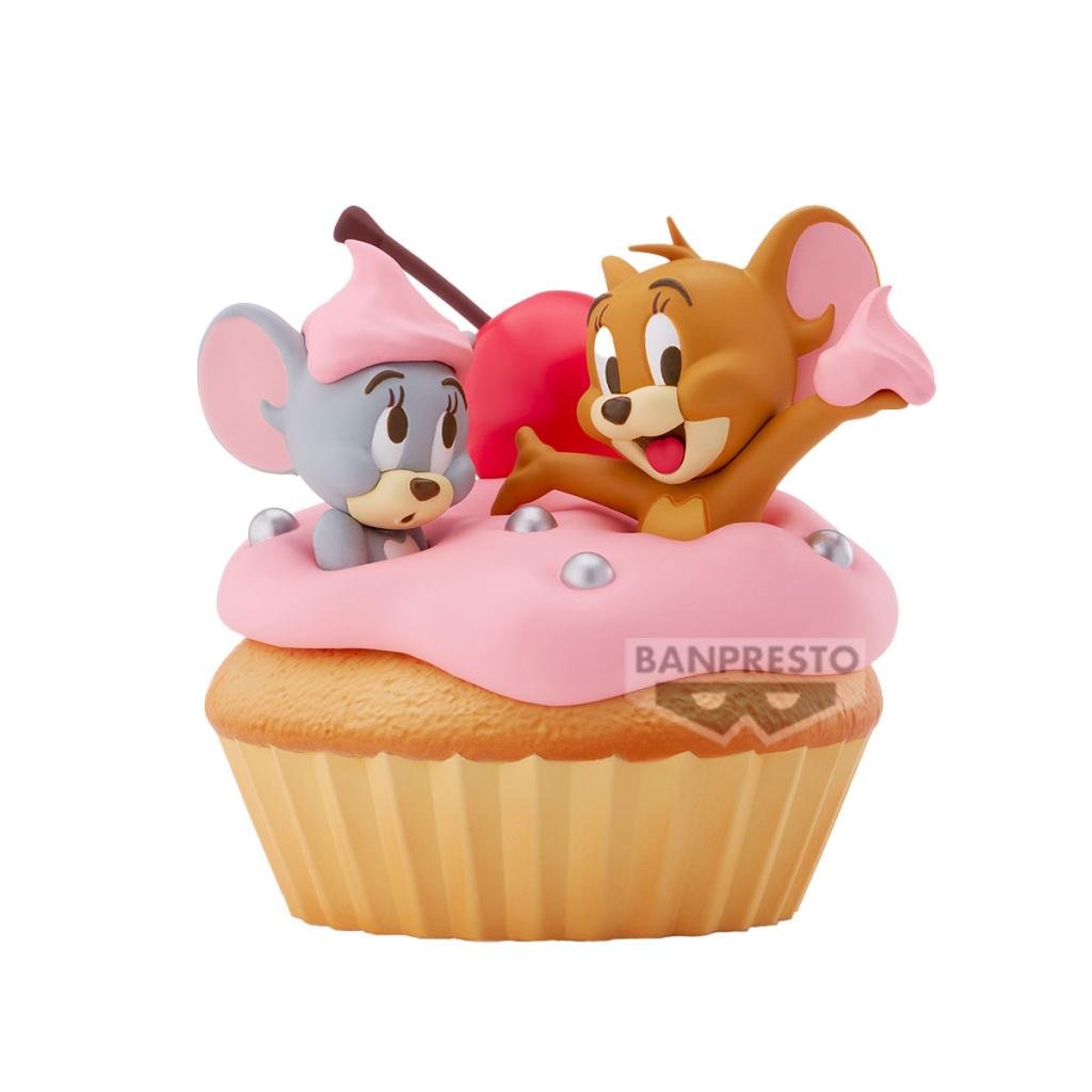 TOM & JERRY - Jerry & Tuffy - Figurine Big Soft Vinyl 11cm