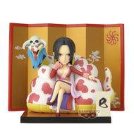 ONE PIECE - Boa Hancock & Salome - Figurine WCF Special 6cm