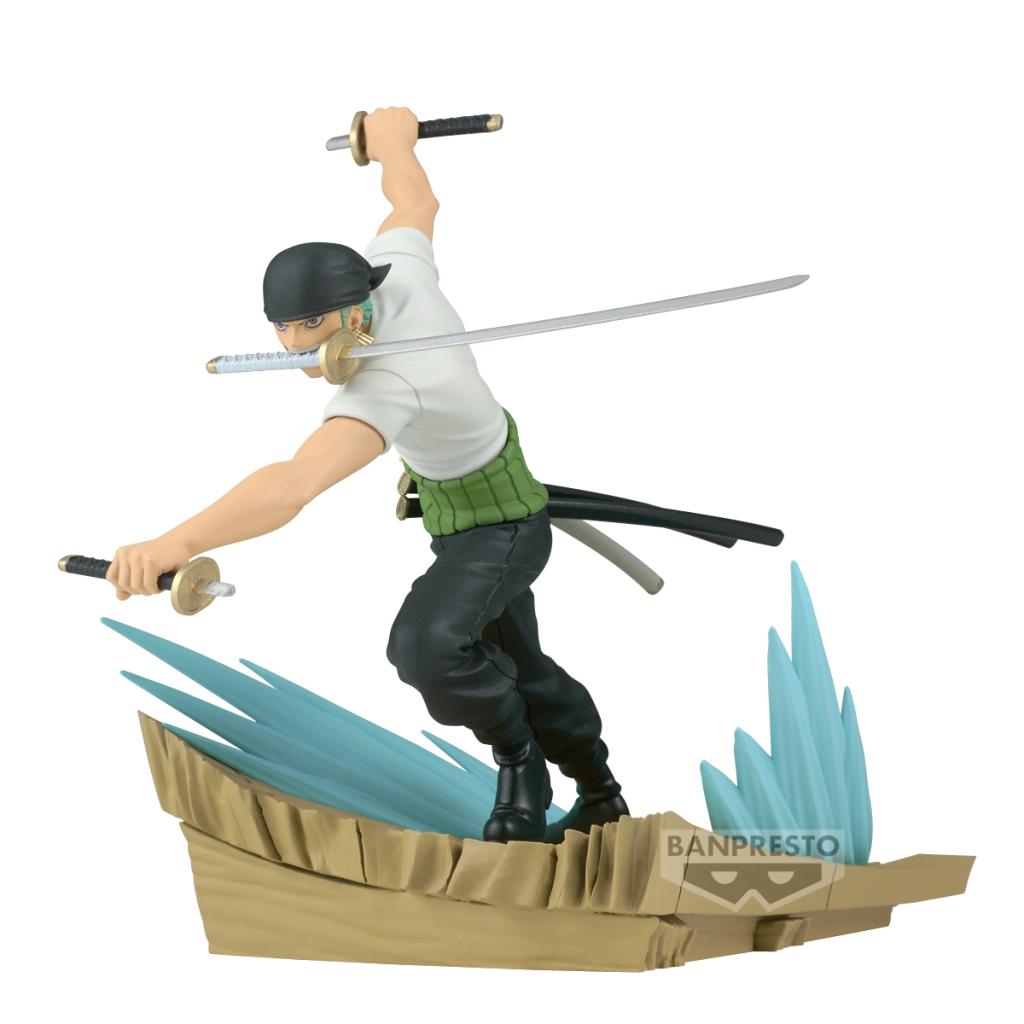 ONE PIECE - Roronoa Zoro - Figurine Senkozekkei 1/2 11cm