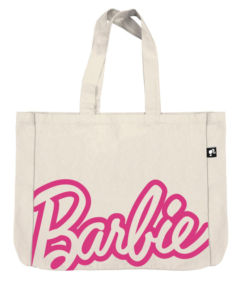 BARBIE - Logo - Grand Sac en Toile - 46x40,5x10cm