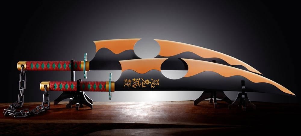 DEMON SLAYER - Nichirin Tengen Uzui Sword - Réplique Proreplica 110cm