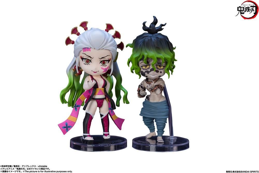DEMON SLAYER - Daki & Gyutaro - Pack 2 Figurines Figuarts Mini 9cm