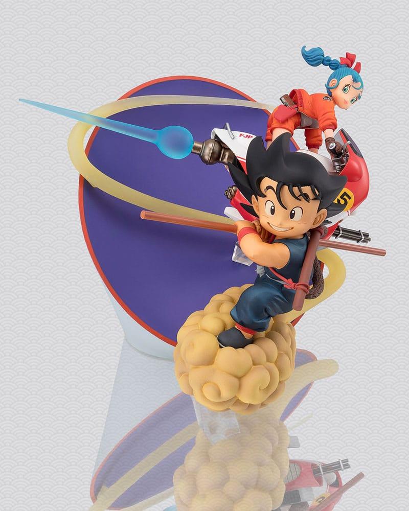 DRAGON BALL - Son Goku & Bulma - Statuette FiguartsZERO 18cm