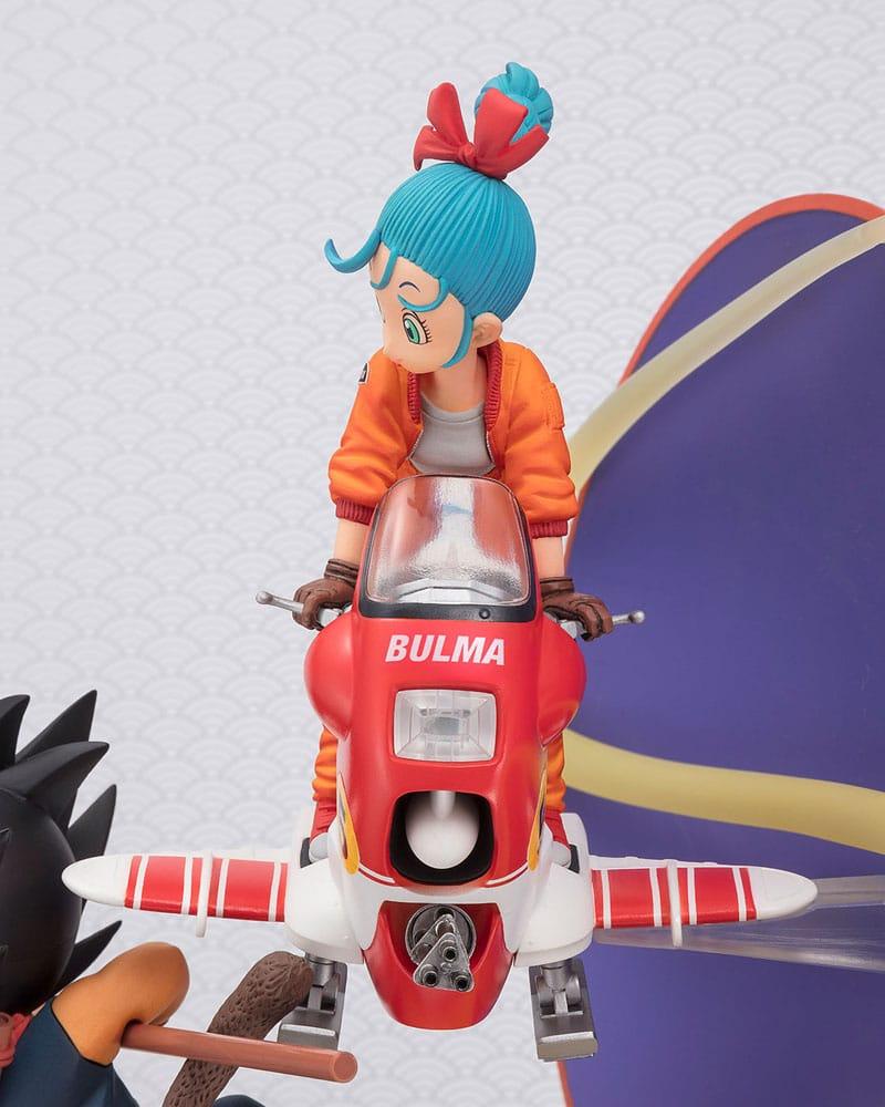 DRAGON BALL - Son Goku & Bulma - Statuette FiguartsZERO 18cm
