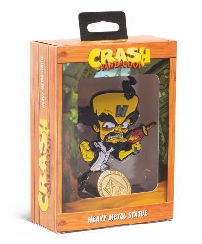 CRASH BANDICOOT - Heavy Metal Statue - Dr.Neo - 13cm
